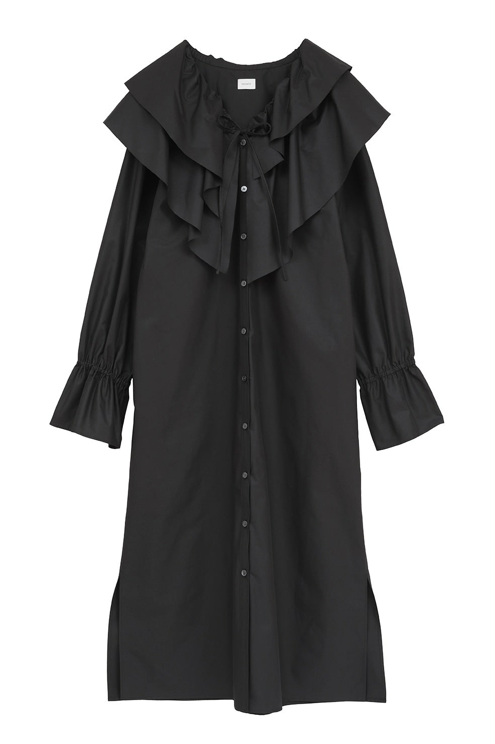 RUFFLE SHIRT ONE PIECE｜DRESS(ドレス)｜MANOF OFFICIAL ONLINE STORE