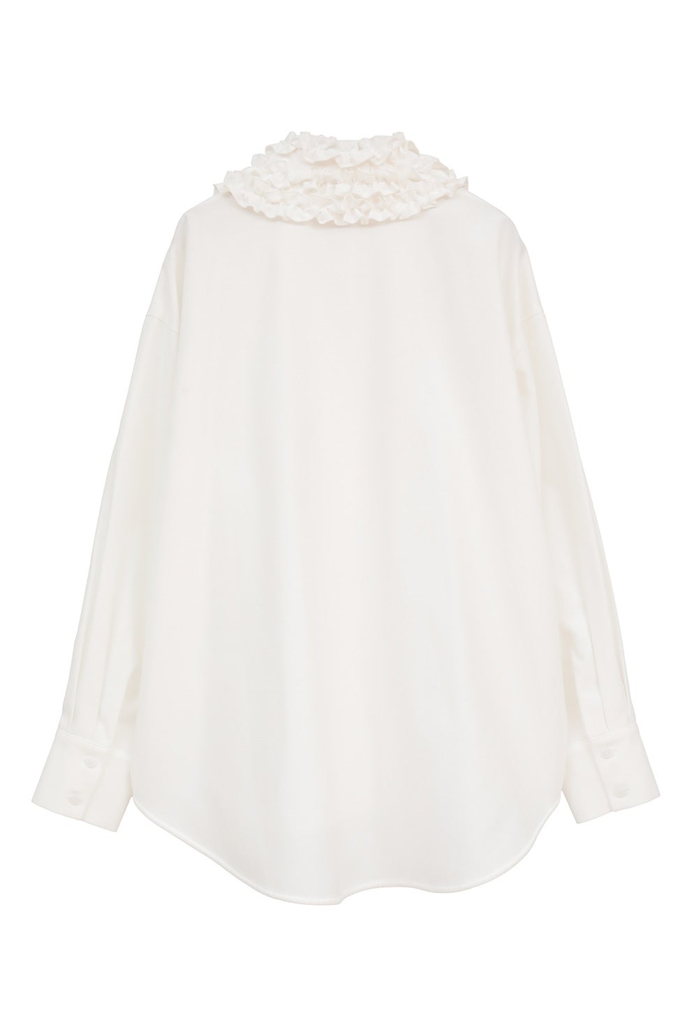 FRILL COLLAR OXFORD SHIRT｜TOPS(トップス)｜MANOF OFFICIAL ONLINE STORE