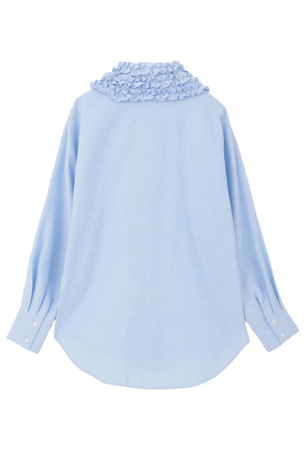 FRILL COLLAR OXFORD SHIRT｜TOPS(トップス)｜MANOF OFFICIAL ONLINE STORE