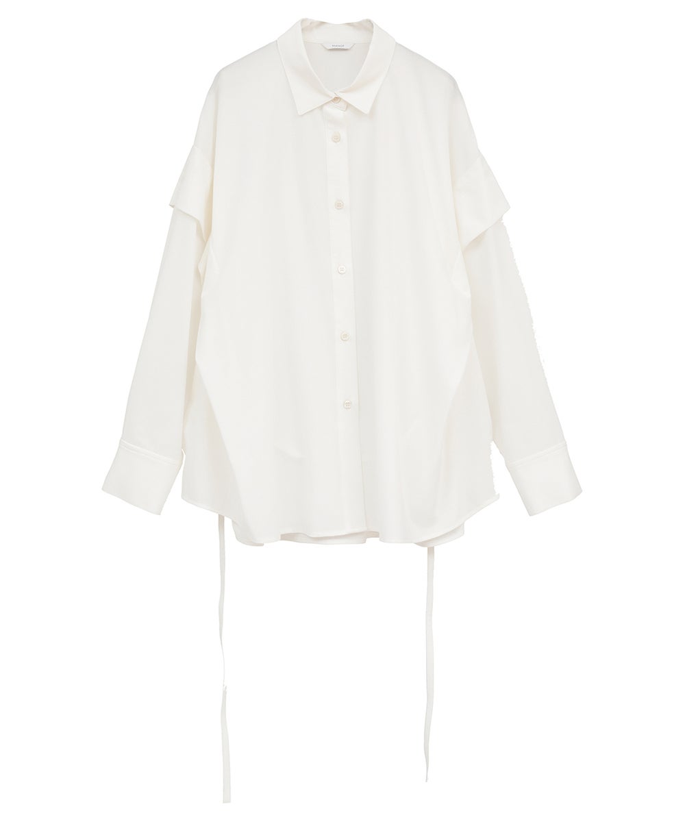 SHOULDER TUCK SHIRT｜TOPS(トップス)｜MANOF OFFICIAL ONLINE STORE