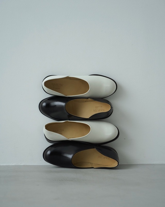 HARUTA×CLANE FLAT SHOES BLACK 37 | www.innoveering.net