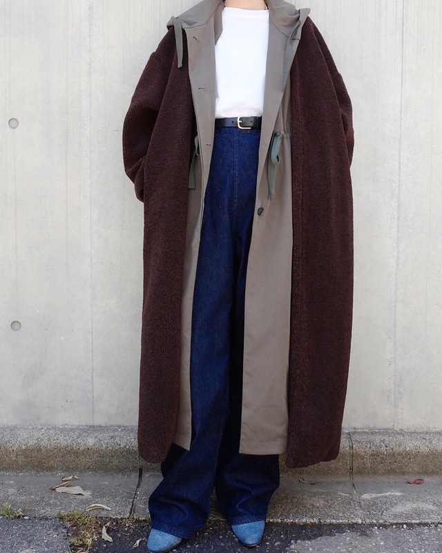 展示会でもオーダー殺到！18FW一押しコートをご紹介！CLANEらしい魅力たっぷりの“MILITARY LAYER BOA COAT”｜CLANE  WEB｜CLANE OFFICIAL ONLINE STORE