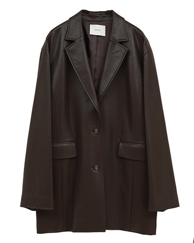 MINIMAL LEATHER JACKET